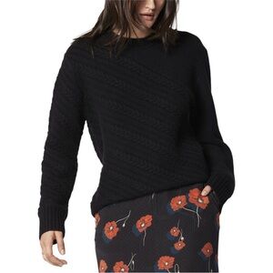 Equipment Seranon Wool Cableknit Sweater